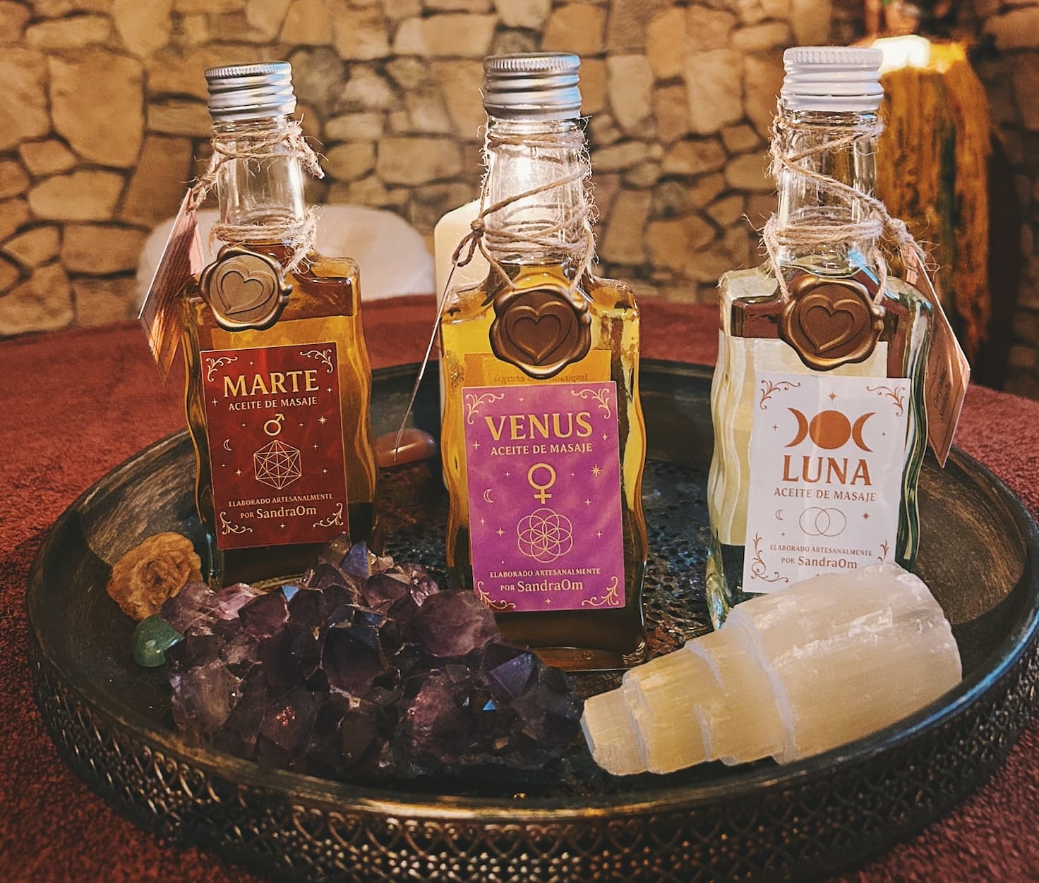 Aceites artesanales Sandra Om